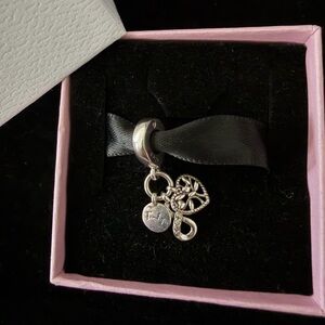 Family Infinity Triple Dangle Charm